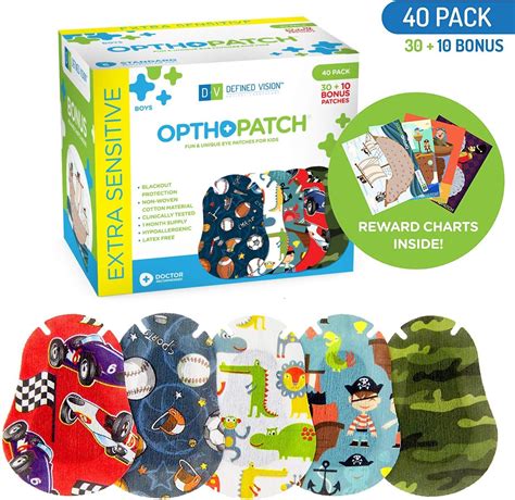 Opthopatch Defined Vision Parches Para Ojos Para Ni Os Dise O