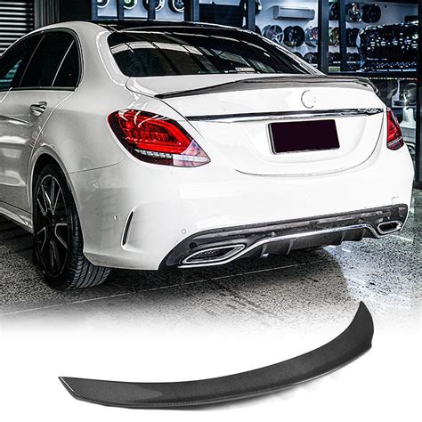 Buy MCARCAR KIT W205 Carbon Fiber Trunk Spoiler For Mercedes Benz 2015