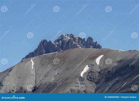 Oronaye Mont Tete De Moyse Alpes Cottiennes Italie Photo Stock Image