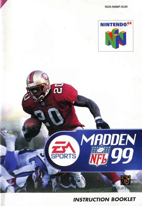 Madden NFL 99 cover or packaging material - MobyGames