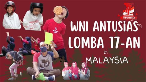 HEBOH DAN SERU BANGET LOMBA KEMERDEKAAN KE 77 WARGA INDONESIA DI