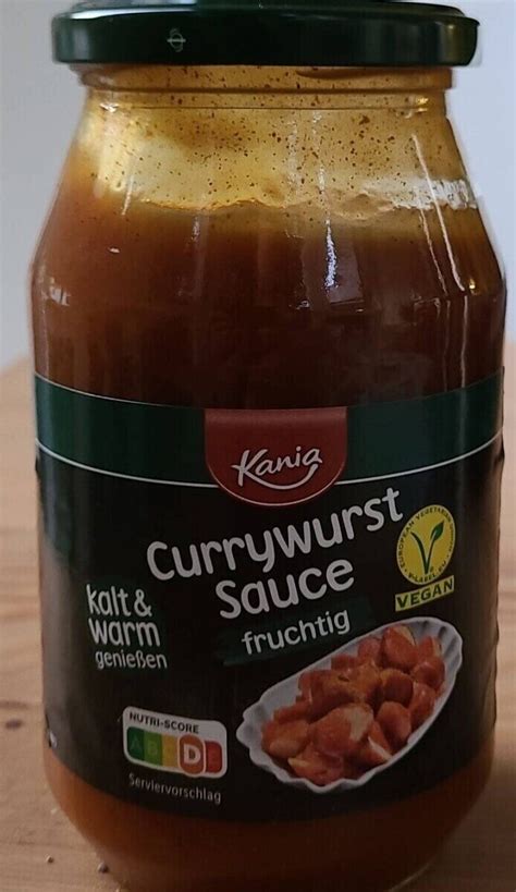 Currywurst Sauce Fruchtig Kania 1pcs