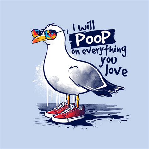 Seagull Poop None Beach Towel Nemimakeit By Teefury