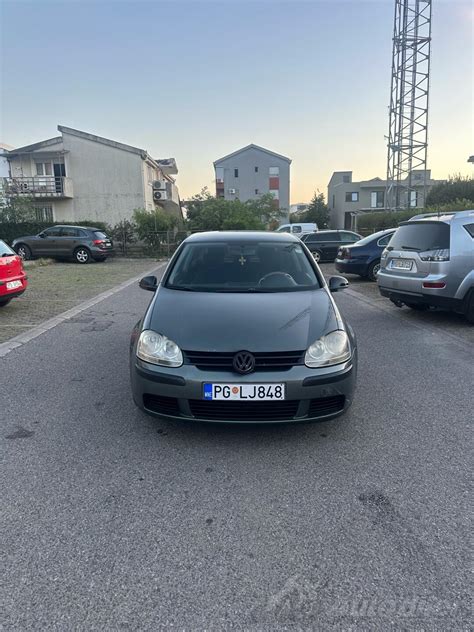 Volkswagen Golf 5 1 9 TDI Cijena 4400 Crna Gora Podgorica