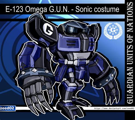 E 123 Omega Gun Sonic Costume By Zeed02 On Deviantart