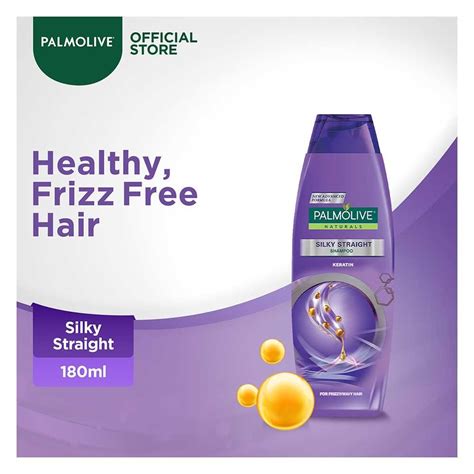 Buy Palmolive Silky Straight Keratin Shampoo 180ml Online At Special