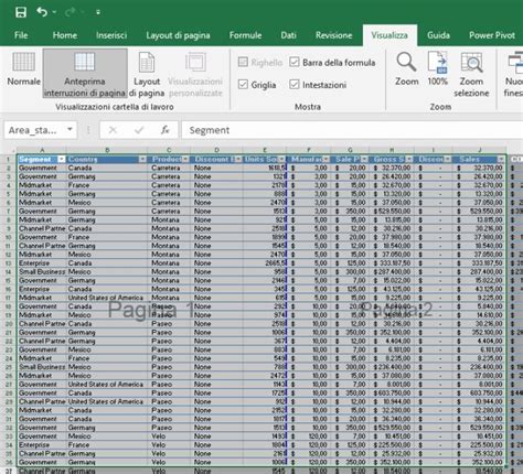 Excel Come Stampare Un Area Del Foglio Elettronico Ilsoftware It