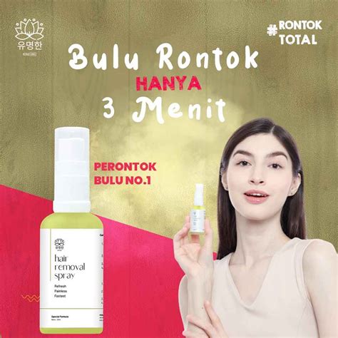 Perontok Bulu Herbal Kondang Hair Removal Spray Kondang Co Flickr