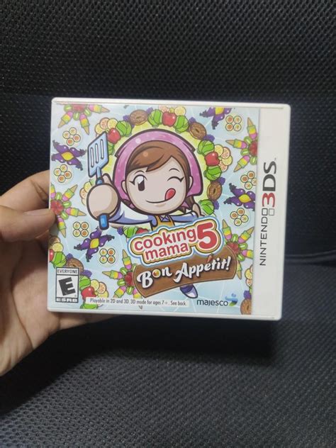 Cooking Mama 5 Bon Appetit 3ds Game Video Gaming Video Games