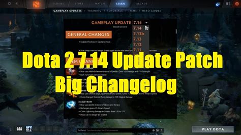 Dota 2 714 Update Patch Released Youtube