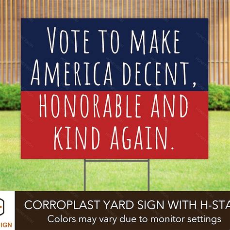 2024 Political Yard Sign Etsy