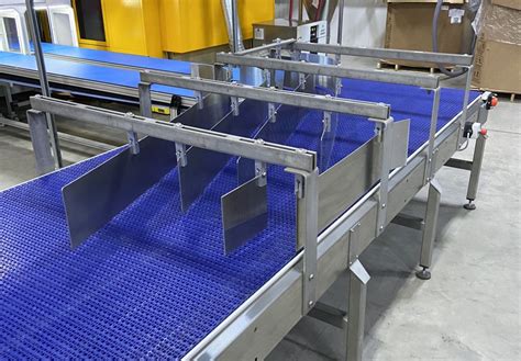 Accumulation Lane Divider Conveyor Royal Conveyors