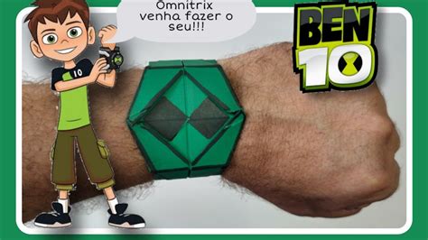 Origami Rel Gio Do Ben Omnitrix Instru Es Em Portugu S Pt Br