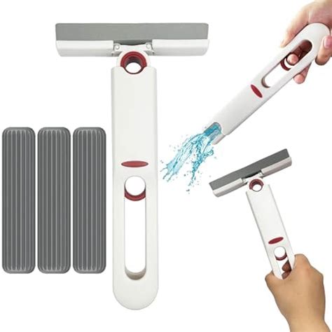 Mini Mop Portable Self Squeeze Small Mop Hand Free Automatic Cleaning