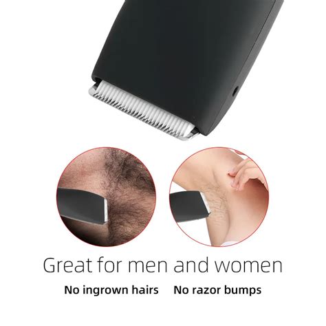 Mens Electric Groin Hair Trimmer Pubic Hair Trimmer Body Grooming