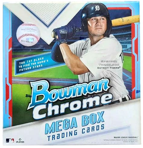 Bowman Chrome Baseball Mega Box With Packs Pristine Auction