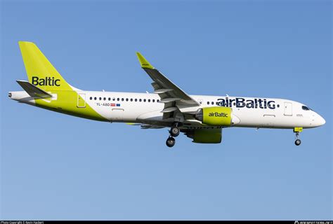 YL ABD Air Baltic Airbus A220 300 BD 500 1A11 Photo By Kevin Hackert