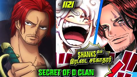 Shanks Twin Brother Revealed Why D Clan Is So Special Oda Explained