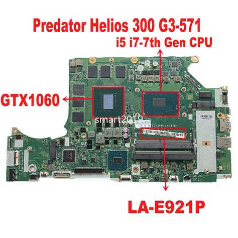 Motherboard For Acer Predator Helios G La E P W I I Cpu