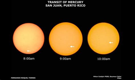 Mercurio Completa Su Primer Tránsito Delante Del Sol En Una Década El