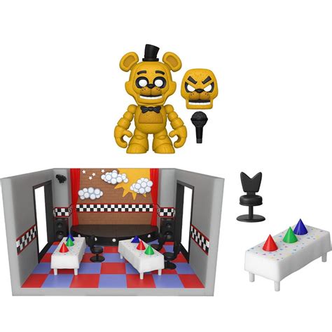 Five Nights At Freddy S Stage With Freddy Snap Playset