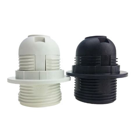 4A 250v E27 Light Bulb Base Plastic Full Lamp Holder Pendant Socket ...