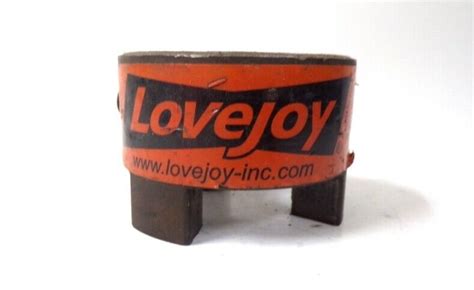 LOVEJOY 3 JAW COUPLING HUB L 095 SERIES L 2 1 8 OD 561 LB IN