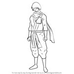 How To Draw Hattori Zenzou From Gin Tama Gin Tama Step By Step