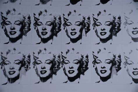 Andy Warhol Marilyn Monroe Black And White Twenty Five Marilyns