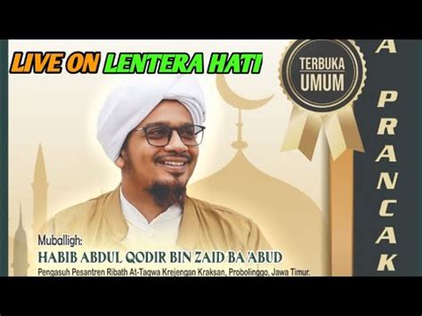 Full Ngakak Ceramah Habib Qodir Bin Zaid Ba Abud Di Prancak Youtube