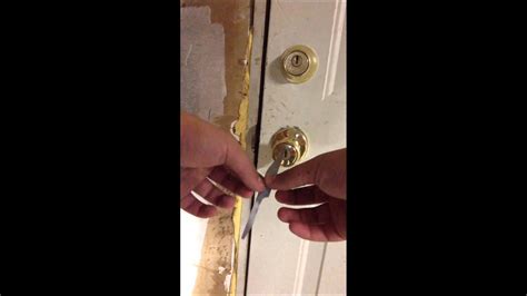 Homemade Door Bypass Tool Youtube