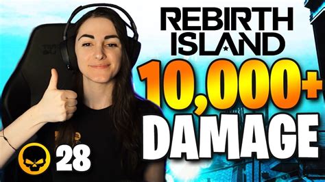 10 000 DAMAGE AGGRESSIVE REBIRTH GAMEPLAY 28 KILL ALCATRAZ WIN