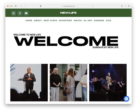 Best Church Websites Examples