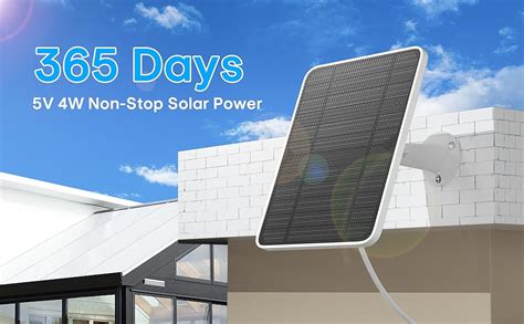 Solar Panel Charger Compatible With Arlo Ultra Ultra Pro Pro Pro