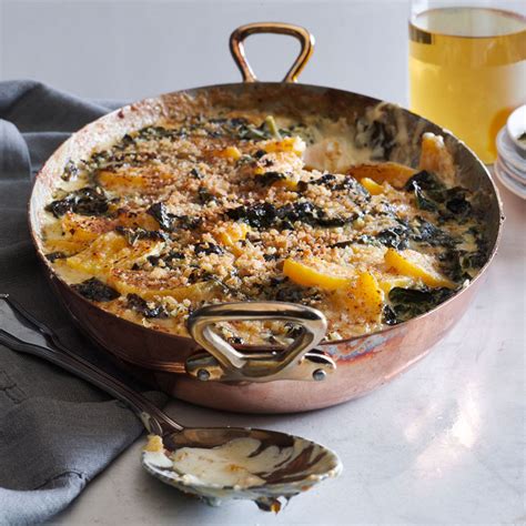 Butternut Squash Gratin With Kale Williams Sonoma Taste