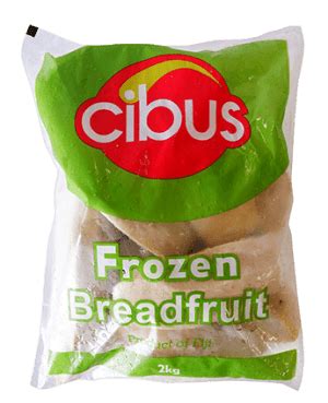 Cibus Brand Frozen Cassava X Kg Bags Cibus Foods