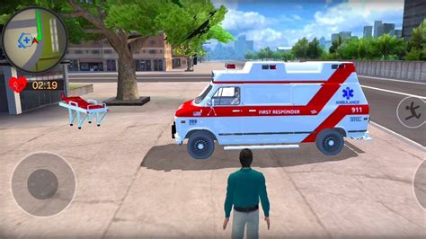 City Ambulance Drift Ambulance Driving Simulator Ambulance Car