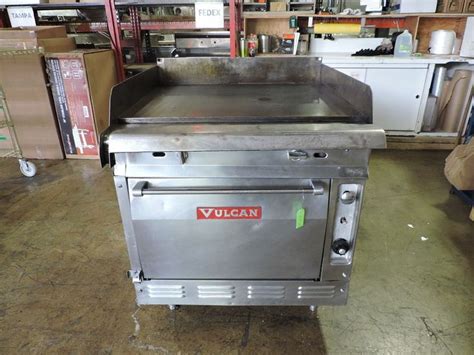 Vulcan 7860A Commercial Gas Griddle Top Range With Oven Vulcan Gas