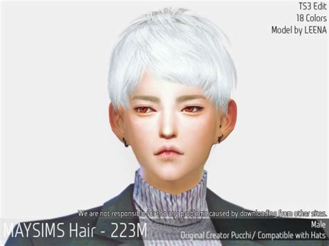 Maysims Sims Hair Sims 4 Hair Male Sims