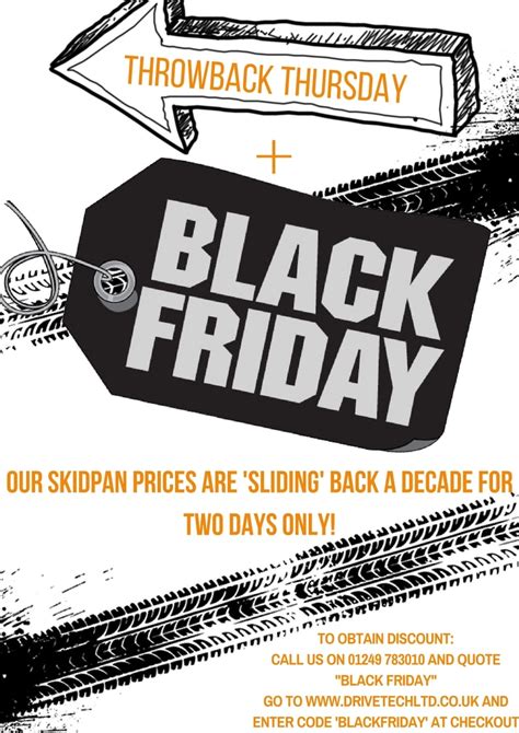 Black Friday Discount Code - Drive-Tech Ltd