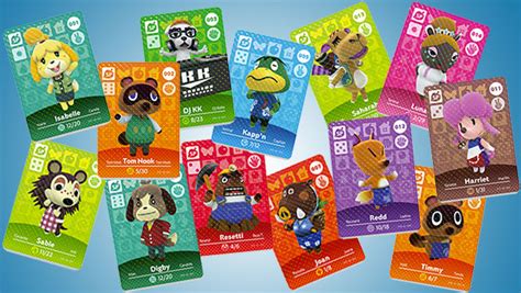 Animal Crossing Amiibo Cards Series 1 List Xaserradical