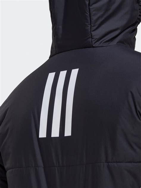 Adidas Kurtka Przej Ciowa Bsc Stripes Hooded Insulated Jacket Hg