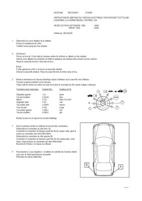 Montage Faisceau Attelage Pdf Notice Manuel D Utilisation