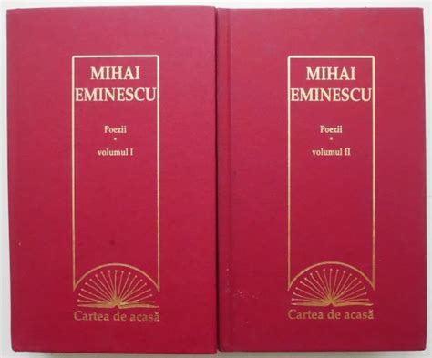 Poezii 2 Volume Mihai Eminescu