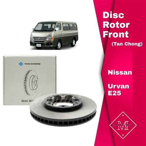 Nissan Front Disc Rotor Brake Disc Tan Chong Autoplus Urvan E