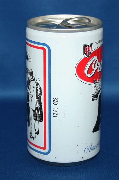 Vintage Ortliebs Beer Steel Can Pull Tab Philadelphia Americana Bar