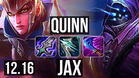 Quinn Vs Jax Top 8 0 2 Rank 5 Quinn 6 Solo Kills 1000 Games