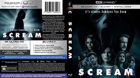 Scream (2021) R2 DE Custom Blu-Ray Cover - DVDcover.Com