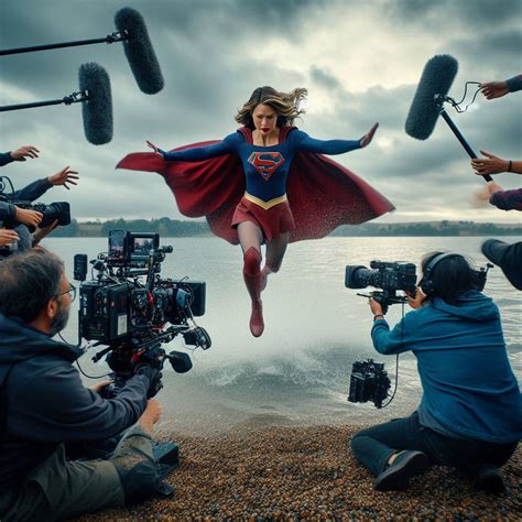 Supergirl behind the scenes 19 by elodtrebor on DeviantArt