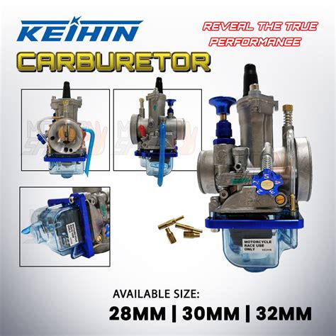 PWK Keihin Jet Blue RACING Carburetor For 28mm 30mm 32mm 34mm 2T 4T